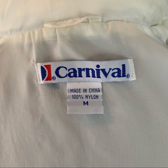 Carnival Cruise 1980’s or 1990’s Windbreaker - Picture 8 of 9